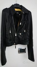 DSQUARED2 giubbino ragazza pelle ovina