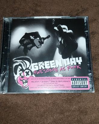 CD+DVD DEI GREEN DAY AWESOME AS FUCK NUOVO 