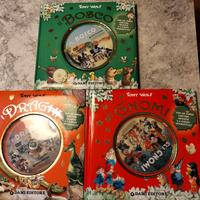 3 libri per bambini+ 3 Dvd annessi 