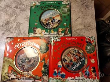 3 libri per bambini+ 3 Dvd annessi 