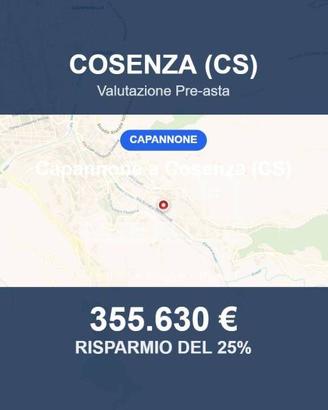 Immobile in asta di 1390 m² a Cosenza