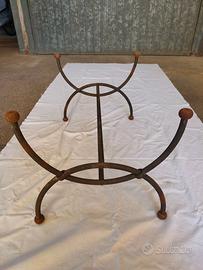 TAVOLINI E CONSOLEI IN FERRO BATTUTO