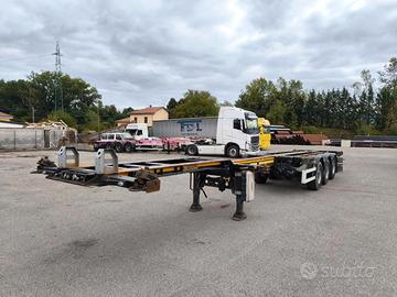 SEMIRIMORCHIO PORTACONTAINER ESTENSIBILE SERIN