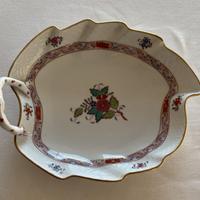 Foglia porcellana Herend decoro "Chinese Bouquet".