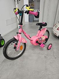 bicicletta da bambina 2 - 5 anni btwin
