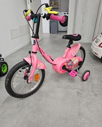 bicicletta da bambina 2 - 5 anni btwin

