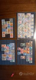 Francobolli italiani 4 serie complete 