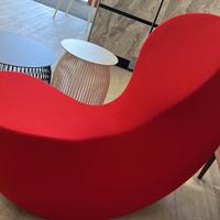 Poltrona laCividina Nautile Rosso