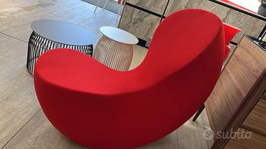 Poltrona laCividina Nautile Rosso