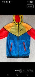 nike tech impermeabile multicolore S uomo