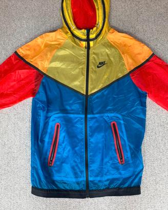 nike tech impermeabile multicolore S uomo