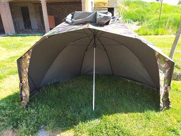 Cyprinus 55" Camo4 Helios Brolly Fast and Light