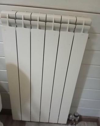Termosifoni e caldaia impianto completo