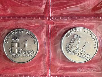 Monete da 1 EURO del Comune di PADOVA