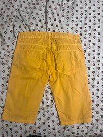 Pantalone uomo giallo senape Amado taglia 44