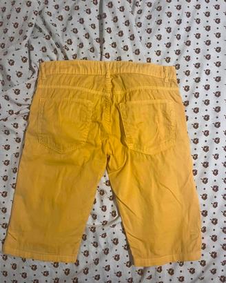 Pantalone uomo giallo senape Amado taglia 44