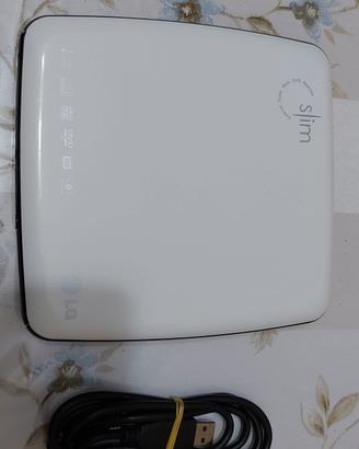 Lettore,masterizzatore DVD/CD portatile