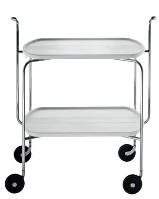Carrello portavivande chiudibile di design