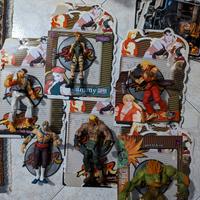 Street Fighters Action Figures: Ryu, Ken, Cammy...