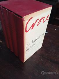 Storia della letteratura italiana di B. Croce