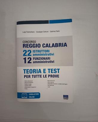 Manuale Concorso Reggio Calabria Istruttori e Funz