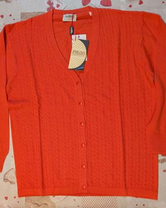 Coppia cardigan e maglia in lana merino taglia L