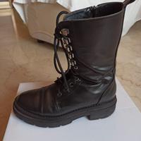 Anfibio nero donna in buonissima pelle