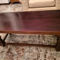 tavolino da sala in legno massello