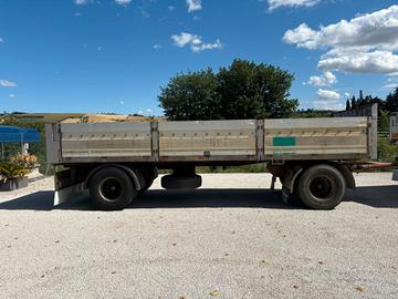 Rimorchio 2 assi SPONDE ALLUMINIO DIANACAR