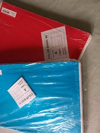 2 confezioni di quaderni a righe di classe 1^ e 2^