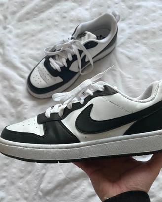 Nike Dunk Low Donna 38 Panda Nere e Bianche Nuove