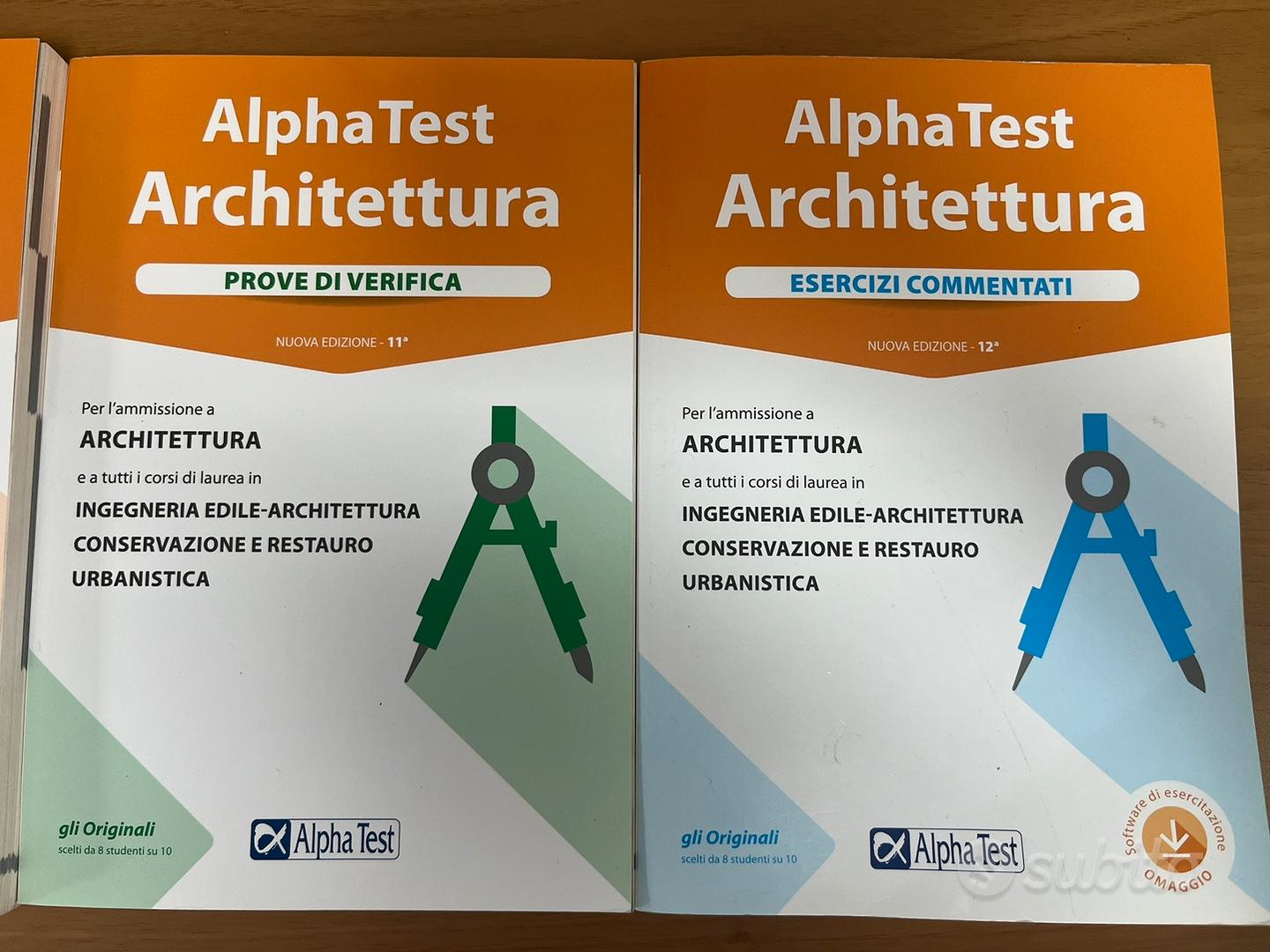 ALPHA TEST ARCHITETTURA - Libri e Riviste In vendita a Brindisi