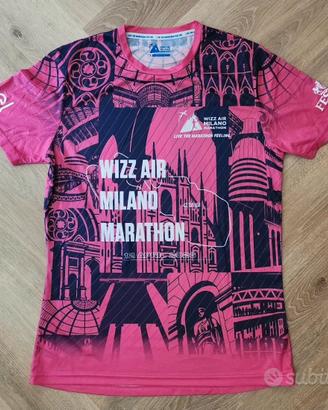 Maglietta corsa t-shirt running Milano Marathon