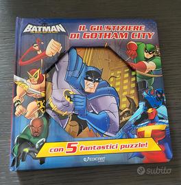 Libro puzzle Batman Il giustiziere di Gotham 2017