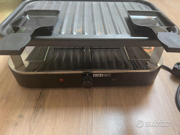 Raclette griglia elettrica da tavolo