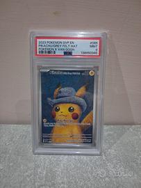 Pikachu with grey PSA 9