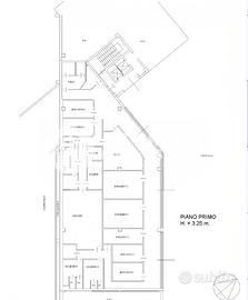 Caronno Pertusella - ufficio a reddito ampia metra