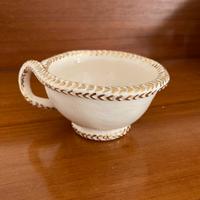 Ciotola in ceramica/ oro zecchino