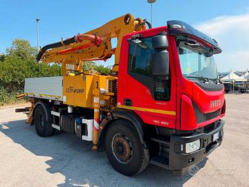 IVECO EUROCARGO 180-280 - pompa calcestruzzo SERMA