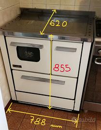 SPOLERT cucina a legna con forno