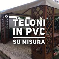 Teloni in PVC per Gazebo in legno