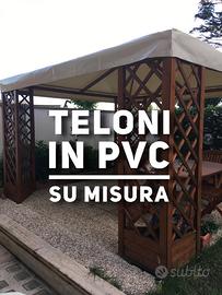 Teloni in PVC per Gazebo in legno
