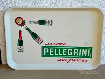 Vassoio Pubblicitario Vintage Pellegrini Anni 60