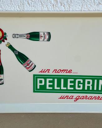 Vassoio Pubblicitario Vintage Pellegrini Anni 60