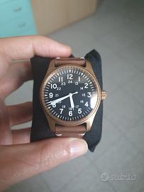 Orologio automatico field in bronzo