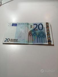 Banconota data 2002 firma JEAN CLAUDE TRICHET