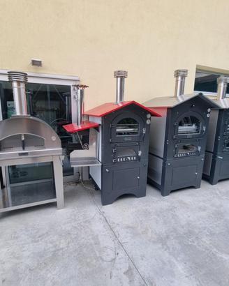 FORNO A LEGNA DA ESTERNO CON BARBECUE FONTANA ROSS