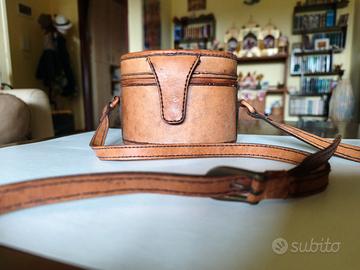Borsa antiquariato in pelle