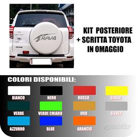 KIT ADESIVO TOYOTA RAV 4 PER RUOTA DI SCORTA