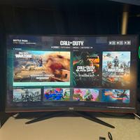 Monitor Curvo 27” FHD AOC C27G2ZU 240hz 0.5ms